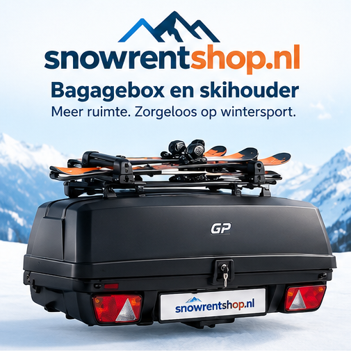 Bagagebox compleet met skihouder foto 2